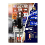 Trademark Fine Art ''Phone me to New York'' by Philippe Hugonnard 18" x 24" Canvas Art (PH0100-C1824GG)