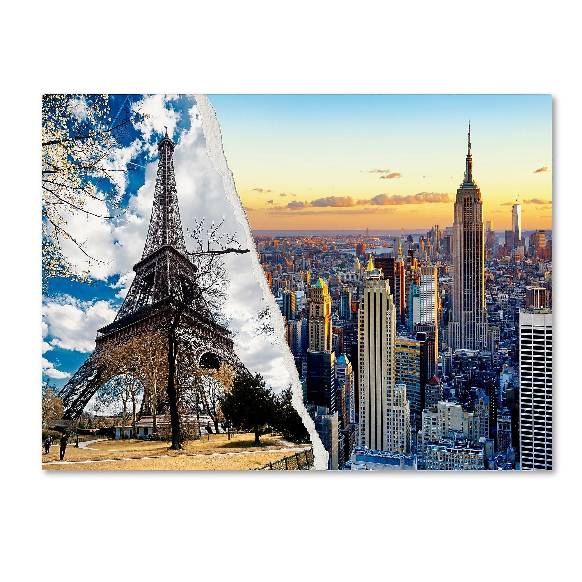 Trademark Fine Art ''Wonderful Architectures'' by Philippe Hugonnard 18" x 24" Canvas Art (PH0105-C1824GG)