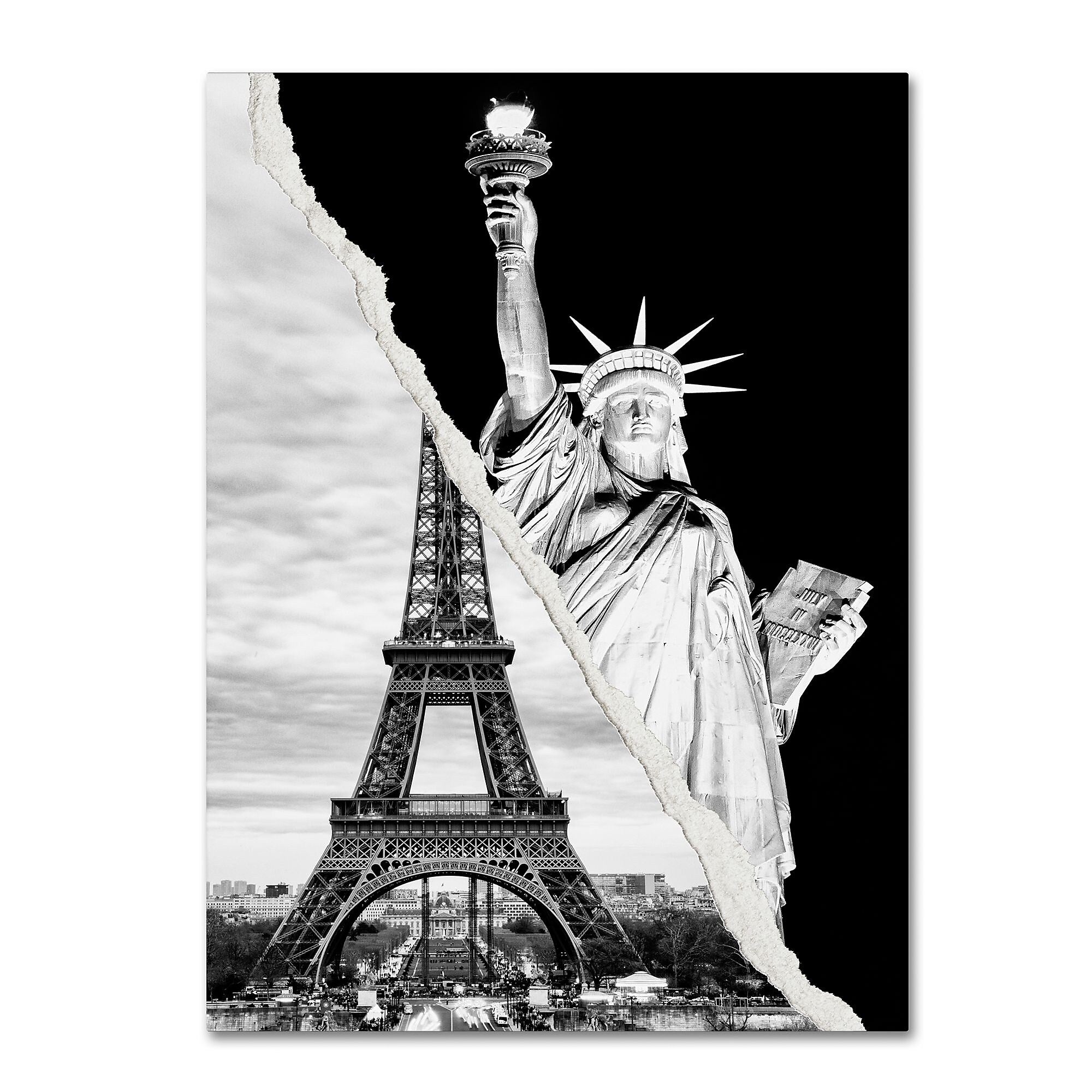 Trademark Fine Art ''Architectural Grandeur'' by Philippe Hugonnard 18" x 24" Canvas Art (PH0109-C1824GG)