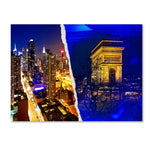 Trademark Fine Art ''Cities at Night'' by Philippe Hugonnard 18" x 24" Canvas Art (PH0110-C1824GG)