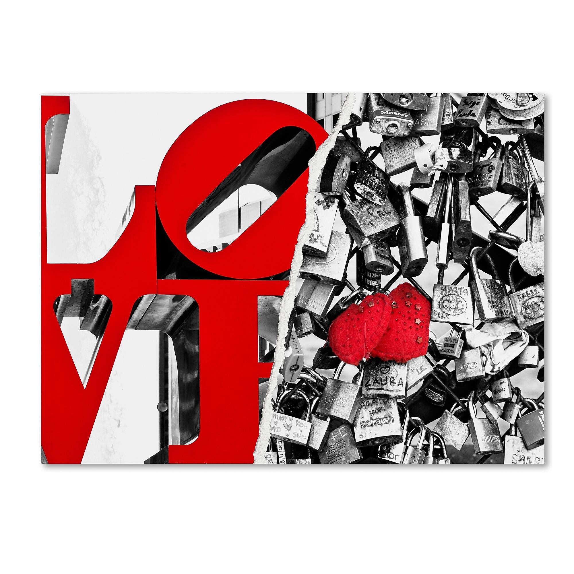 Trademark Fine Art ''Love'' by Philippe Hugonnard 18" x 24" Canvas Art (PH0118-C1824GG)