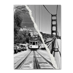 Trademark Fine Art ''San Francisco Cable Car'' by Philippe Hugonnard 14" x 19" Canvas Art (PH0130-C1419GG)