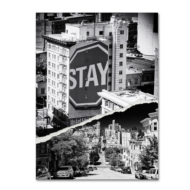 Trademark Fine Art ''Staying in San Francisco'' by Philippe Hugonnard 18" x 24" Canvas Art (PH0133-C1824GG)