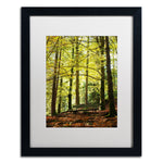 Trademark Fine Art ''Pause'' by Philippe Sainte-Laudy 16" x 20" White Matted Black Frame (PSL0442-B1620MF)