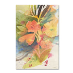 Trademark Fine Art ''Sunlight Blossoming'' by Sheila Golden 12" x 19" Canvas Art (SG5737-C1219GG)