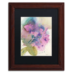 Trademark Fine Art ''Orchid Dream'' by Sheila Golden 11" x 14" Black Matted Wood Frame (SG5738-W1114BMF)