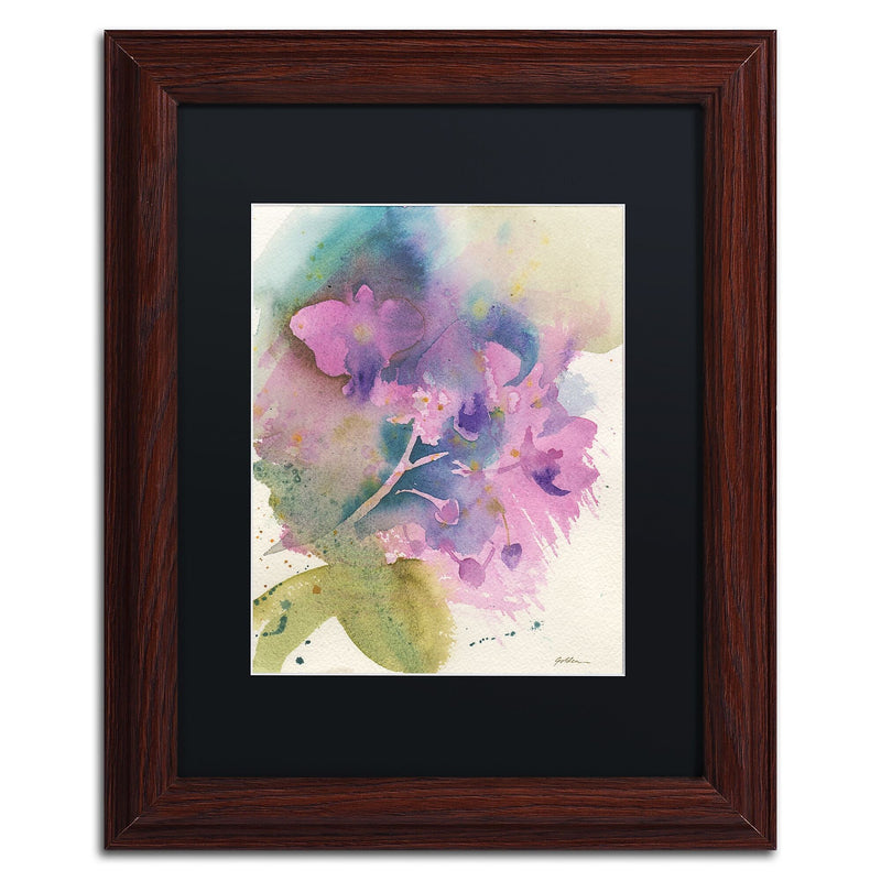 Trademark Fine Art ''Orchid Dream'' by Sheila Golden 11" x 14" Black Matted Wood Frame (SG5738-W1114BMF)