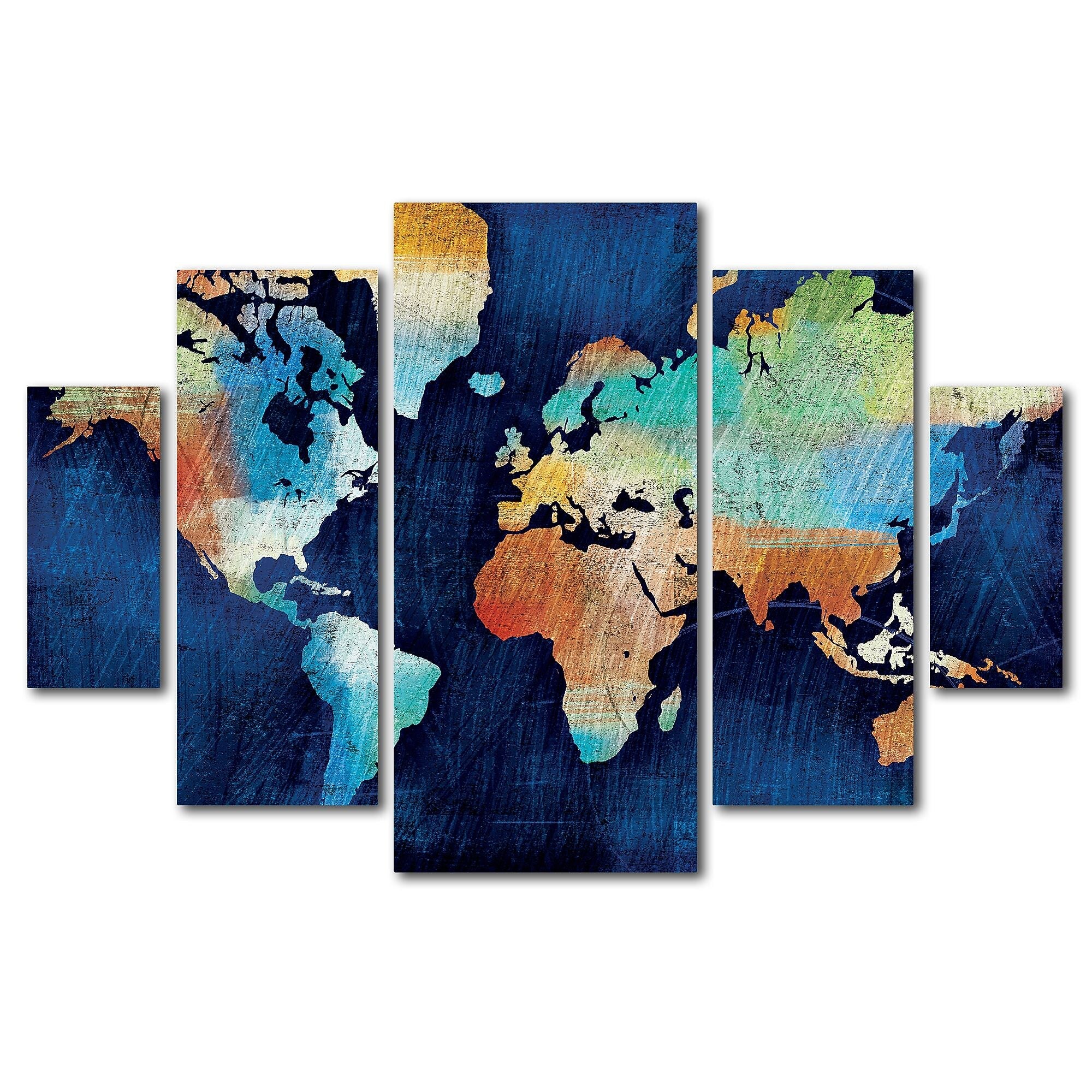 Trademark Fine Art ''Seasons Change'' by Michael Mullan 3.3' x 4.8' Multi Panel Art Set (WAP0123-P5-SET)