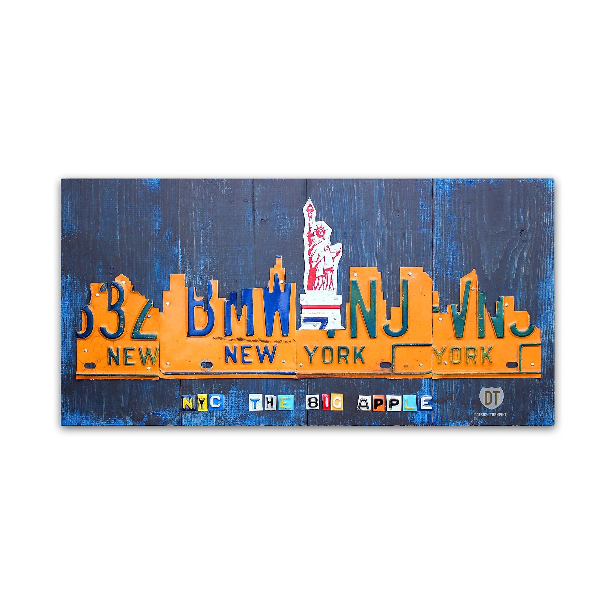Trademark Fine Art ''New York City Skyline'' by Design Turnpike 16" x 32" Canvas Art (ALI1251-C1632GG)