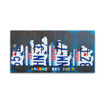 Trademark Fine Art ''Dallas Skyline'' by Design Turnpike 10" x 19" Canvas Art (ALI1256-C1019GG)