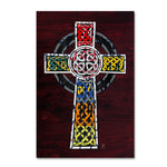 Trademark Fine Art ''Celtic Cross'' by Design Turnpike 16" x 24" Canvas Art (ALI1315-C1624GG)