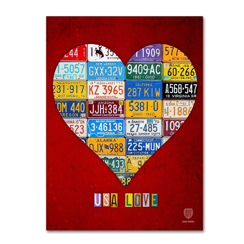 Trademark Fine Art ''Heart'' by Design Turnpike 24" x 32" Canvas Art (ALI1317-C2432GG)