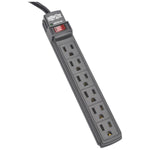 Tripp Lite 6 Outlet Power Strip, Black (PS66B)