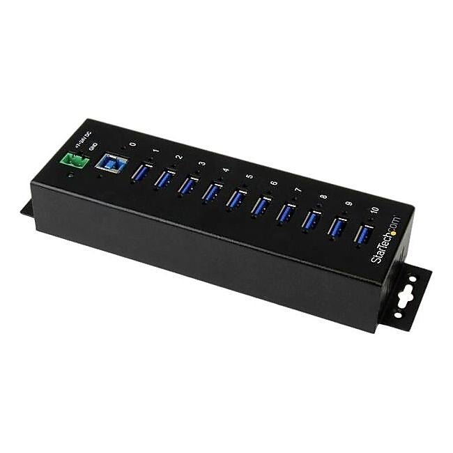 StarTech Type-A USB/Type-B USB Female/Female Hub, Black (ST1030USBM)