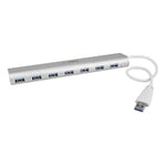 StarTech 38.6" Type-A USB Female/Male Hub, Silver/White (ST73007UA)
