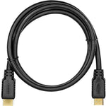 Rocstor Y10C106-B1 3.3' HDMI 4K Audio/Video Cable, Black