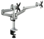 Mount-It! Modular Desk Mount Adjustable Monitor Arm, Up to 27" Monitors, Gray/Silver (MI-43116)