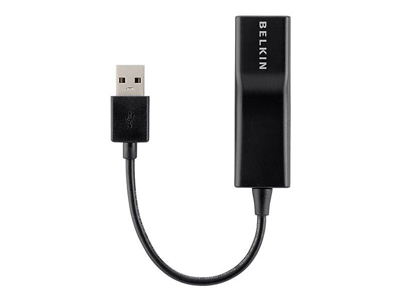 Belkin ™ USB 2.0 Desktop Ethernet Adapter, Black (F4U047BT)