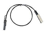 Cisco ™ QSFP-H40G-CU1M 3.28' QSFP+ Male/Male Direct Attach Copper Cable, Tangerine