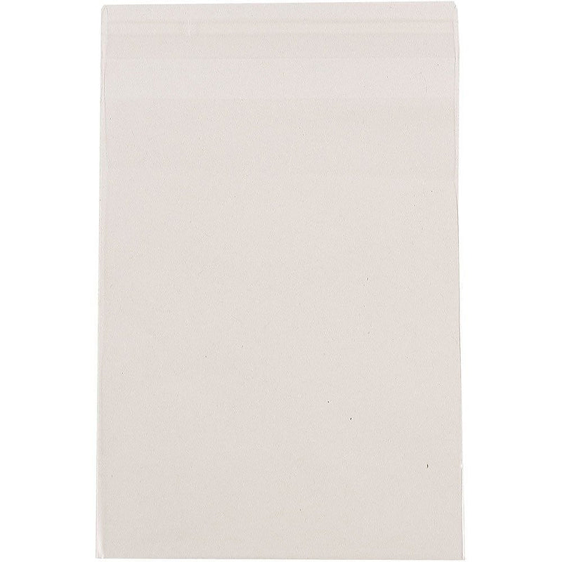 JAM Paper Cellophane Envelope with Self-Adhesive Closure, 8.4375 x 10.25, Clear, 100/Pack (8X10CELLOB)