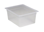 Cambro 26PP190, 9.4 qt Half-Size Translucent Food Pan