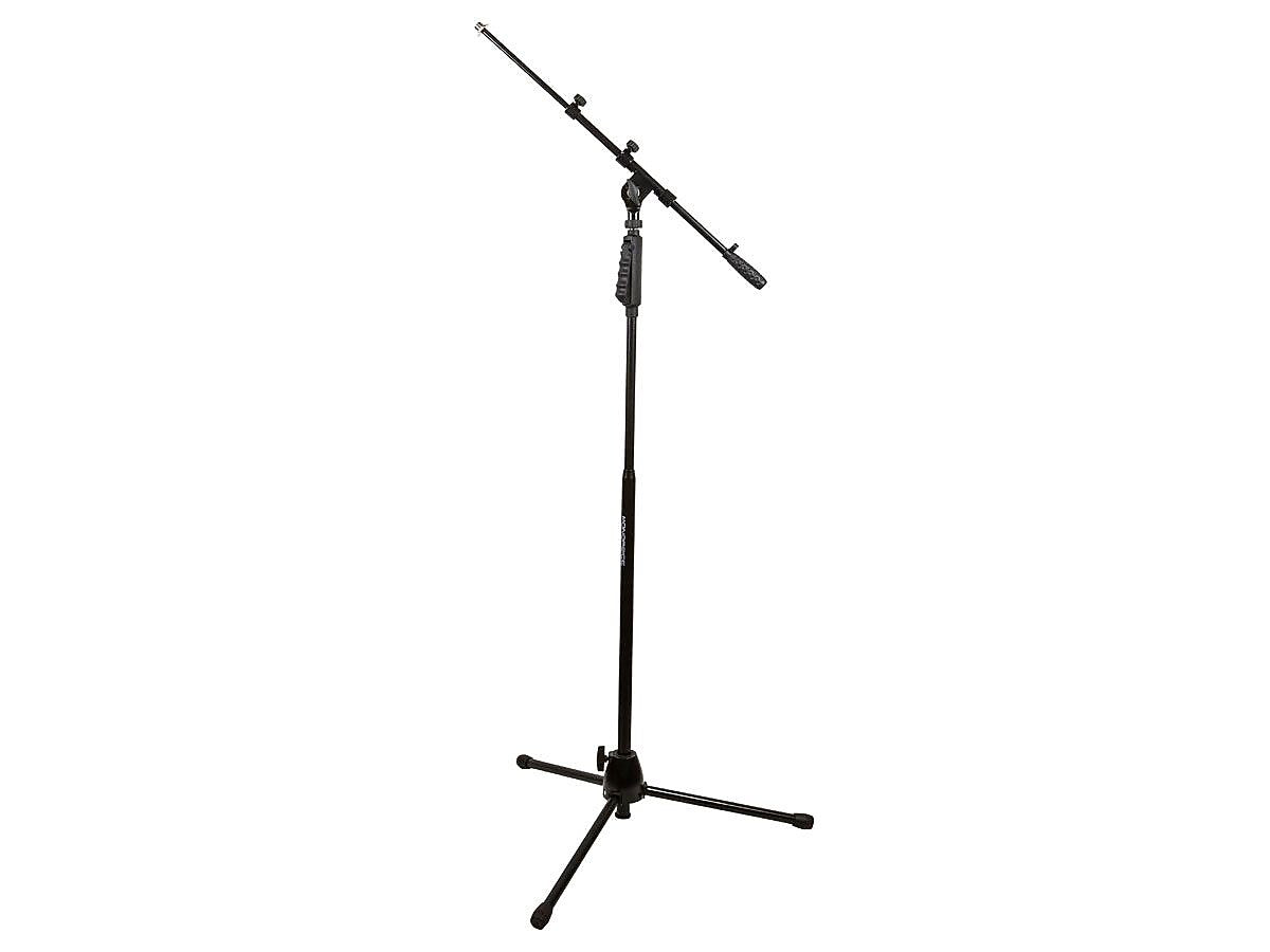 Monoprice® 602530 Microphone Stand With Hand-Clutch and Telescopic Boom