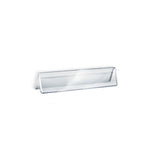 Azar Nameplate Holder, 8.5" x 2", Horizontal, Table Top, Clear, Acrylic, 10/Pack (192802)