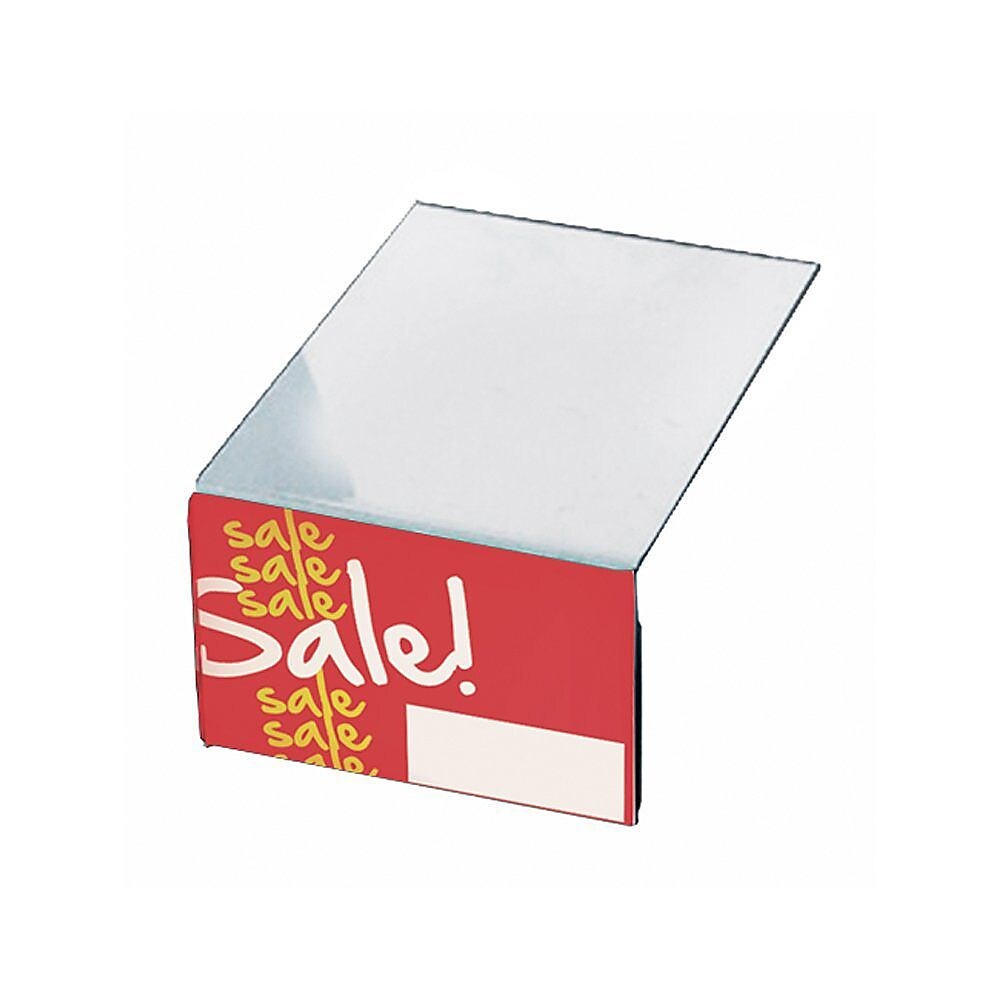 Azar Sign Holder, 5.5" x 3.5", Horizontal, Table Top, Clear, Acrylic, 10/Pack (142701)