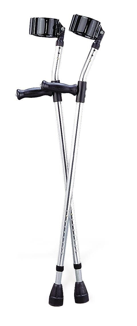 Guardian Forearm Crutches, 5 ft to 6 ft 2" H, Adult (G05161)