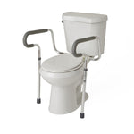 Medline Guardian Toilet Safety Rails, 300lb Capacity (MDS86100RF)    (MDS86100RF)