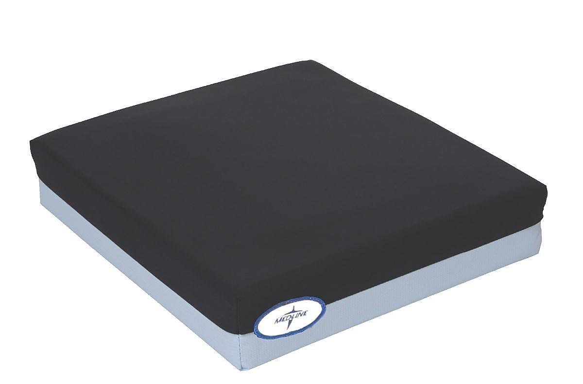 Medline Gel-foam Pressure Reduction Wheelchair Cushion, 20" L x 3" W x 18" D (MSCPRC32018)