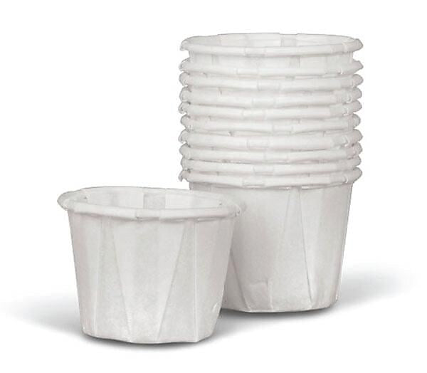 Medline Disposable Paper Souffle Cups, 0.75 oz., 5000/Pack (NON024215)