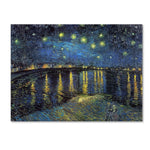 Trademark Global Vincent van Gogh "A Starry Night Over the Rhone" Canvas Art, 24" x 32"