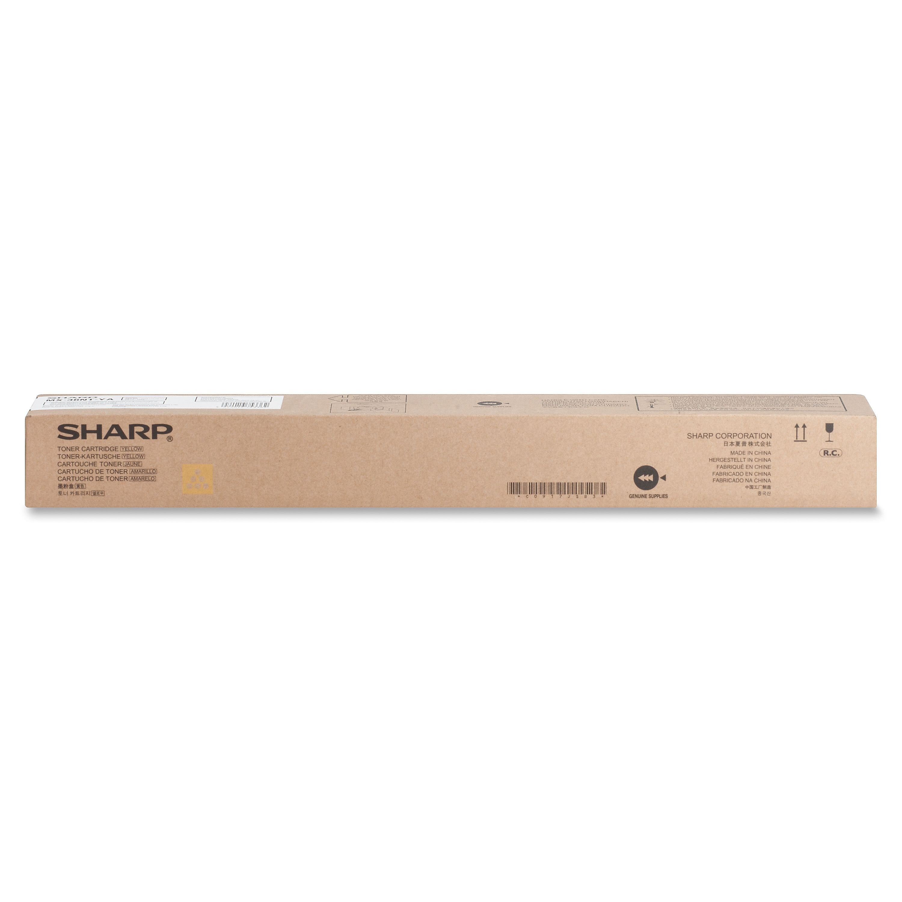 Sharp MX-36NTYA Yellow Standard Yield Toner Cartridge