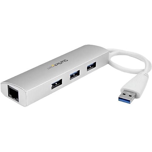 StarTech 3-Port USB Gigabit Ethernet Adapter (ST3300G3UA)