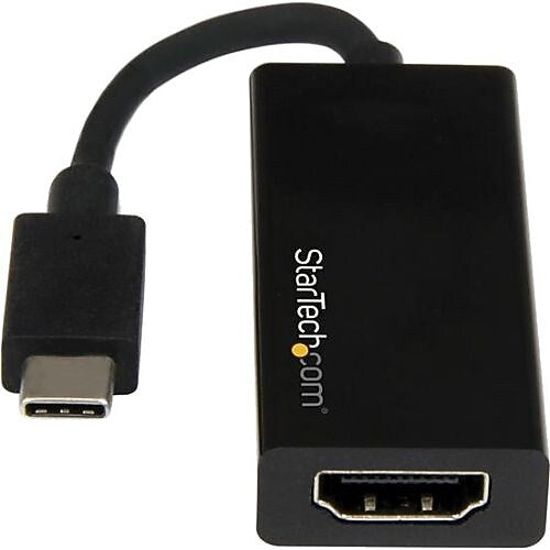 StarTech.com® CDP2HD USB-C to HDMI Adapter, Black