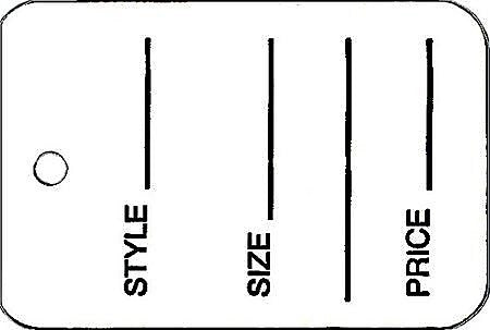 Nahanco 1 7/8" Suggested Retail Price Tag, White, 1000/Carton (T5S)