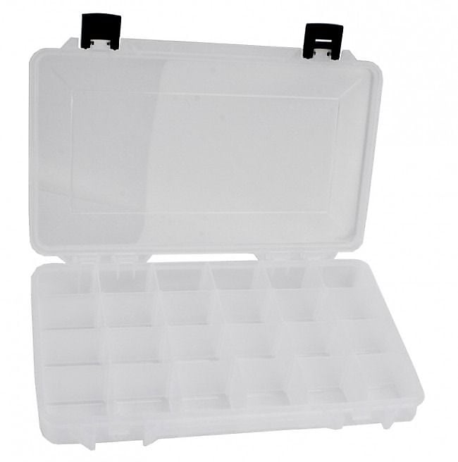 NAHANCO 14" x 8 1/2" x 2" Plastic Storage Tray