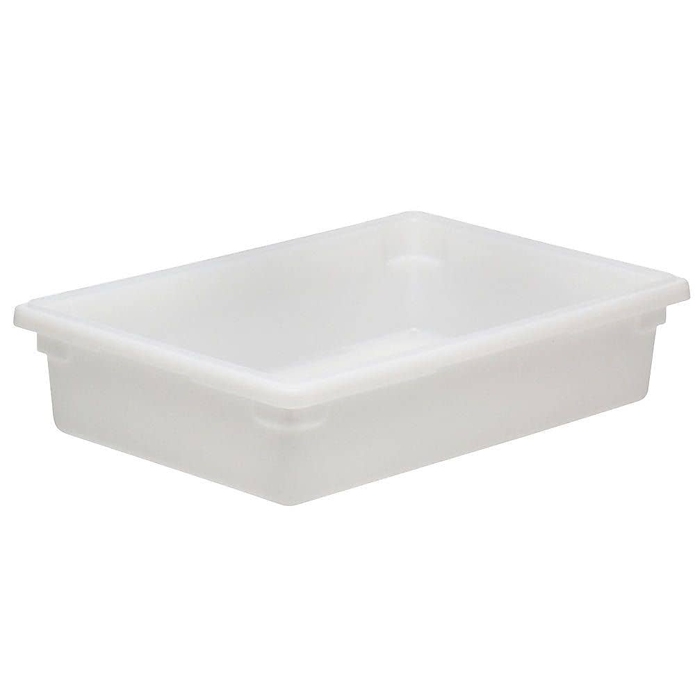 Cambro 18266P148, 8.75 Gal White Polycarbonate Food Storage Boxes, White