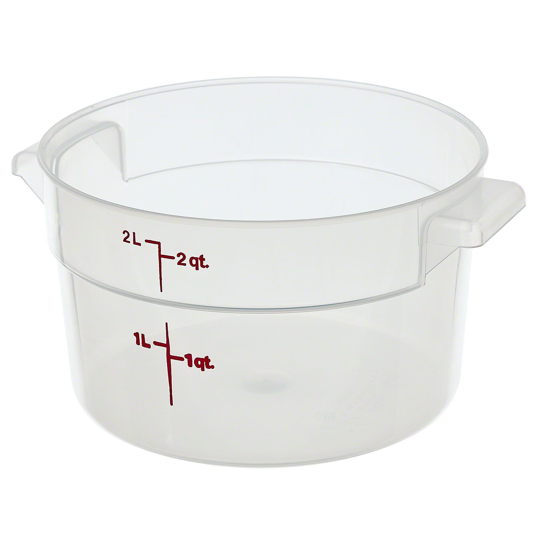 Cambro RFS2PP190, 2 qt Polypropylene Round Food Storage Container