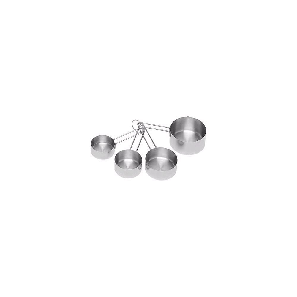 Update International Set of 4 Stainless Steel Measuring Cups