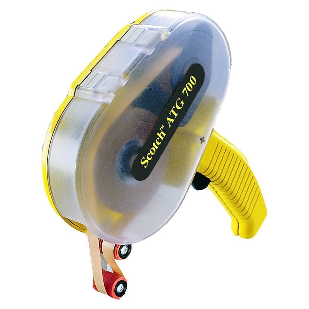 Scotch ATG 700 0.75" Packing Tape Dispenser, Yellow (ATG700)