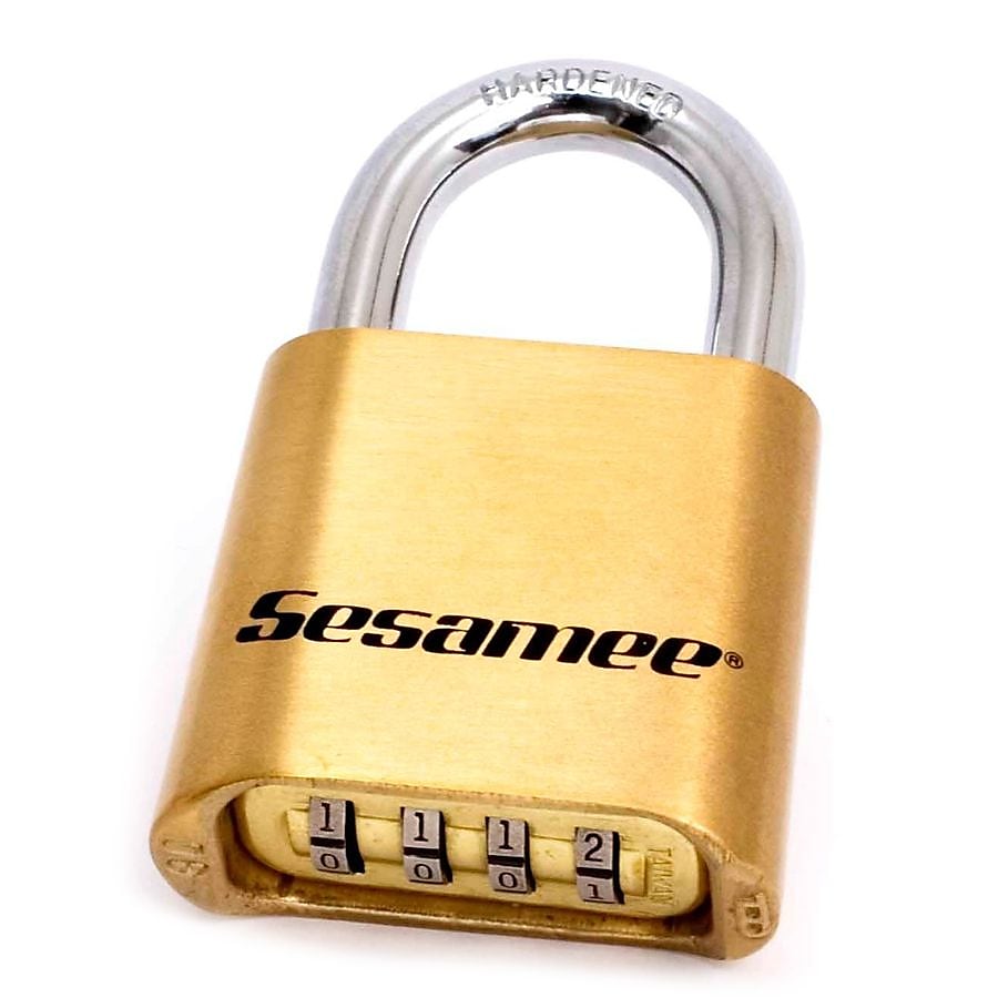 Sesamee® Combination Keyless Padlock With 1" Shackle, 1 Each