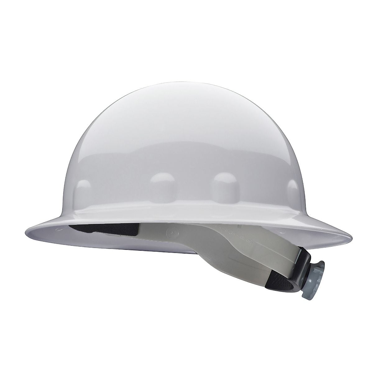 Fibre-Metal SuperEight Plastic Type I 8-Point Ratchet Suspension Full Brim Hard Hat, White (280-E1RW01A000)