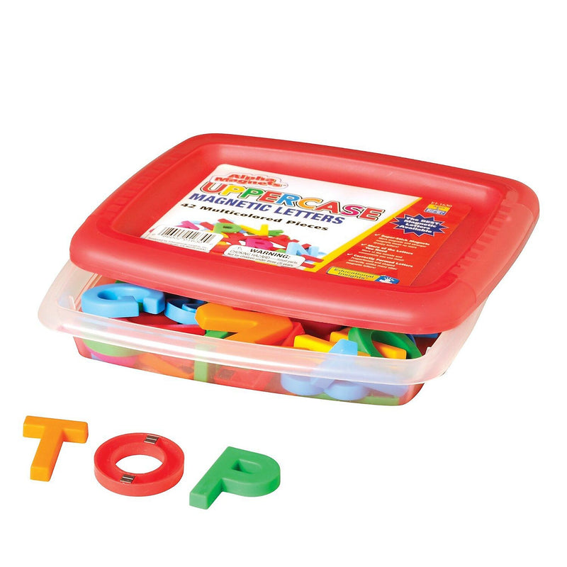 Educational Insights AlphaMagnets, Multicolored, Uppercase (1630)