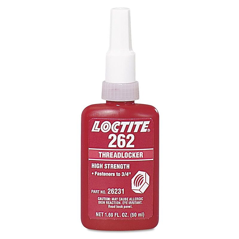 Loctite® 262™ Threadlocker, Medium to High Strength, 50mL (442-26231)