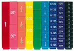 Learning Resources Fraction Tower Equivalency Cubes (LER2509)