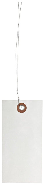 Tyvek Shipping Pre-Wired Tag, 4 3/4" x 2 3/8", White, 1000/Case (G13053)