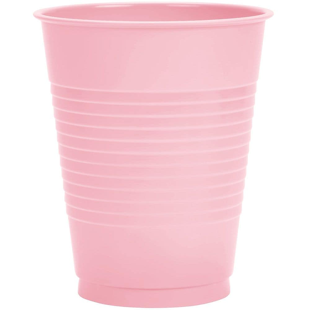 Creative Converting Classic Pink Plastic Cups, 60 Count (DTC28158081TUMB)