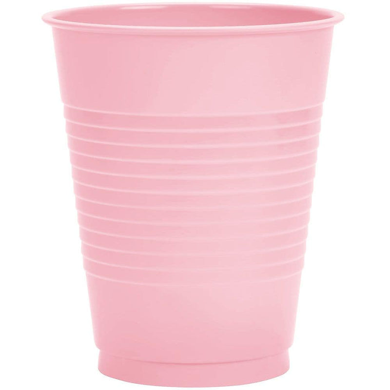 Creative Converting Classic Pink Plastic Cups, 60 Count (DTC28158081TUMB)